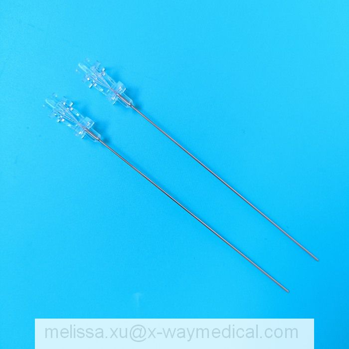 Medical 20G 9.6cm 96mm 10.6cm 106mm hemostasis valves Insertion tool, stainless steel 0.014 inch guide wire tip protection guiding needle