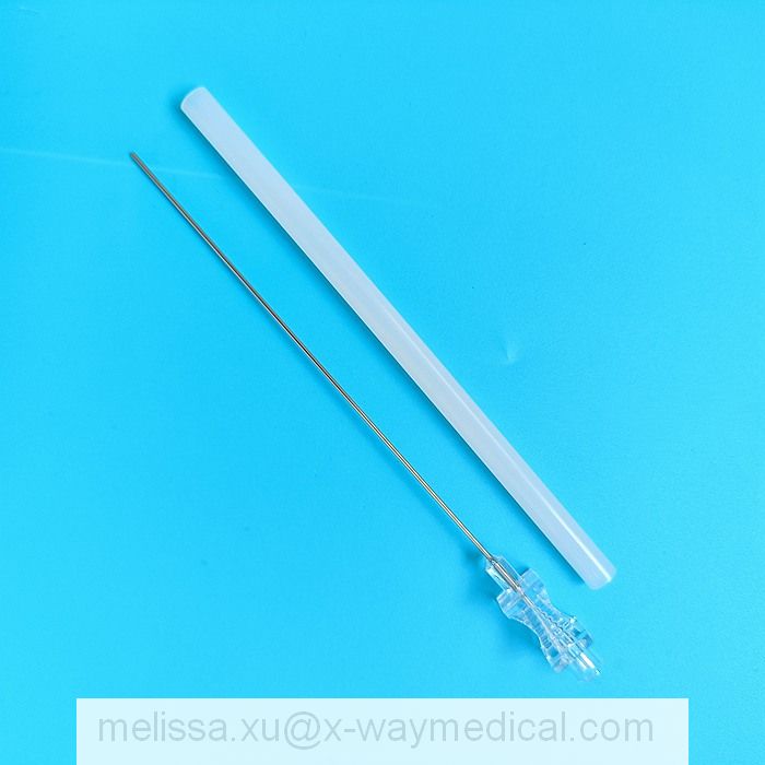 Medical 20G 9.6cm 96mm 10.6cm 106mm hemostasis valves Insertion tool, stainless steel 0.014 inch guide wire tip protection guiding needle