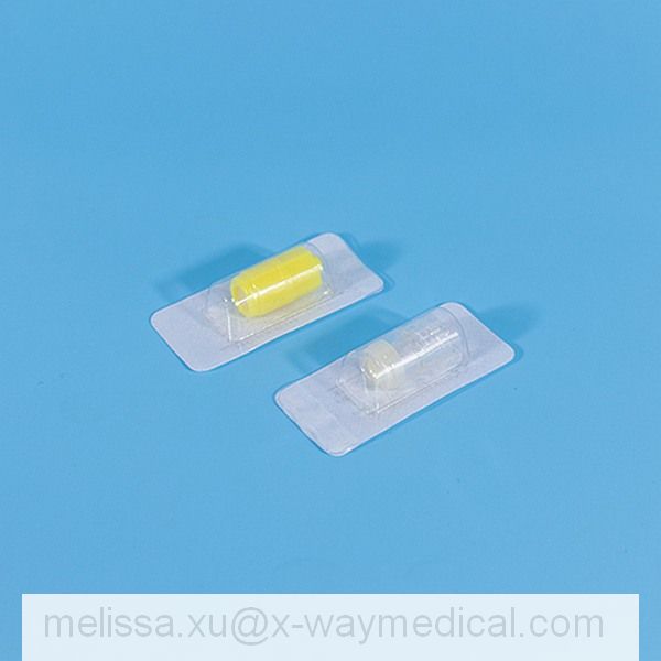 Medical Circles round head needle free Shell of Heparin Cap, Steriled hexagons needleless Heparin plugs for infusion administration