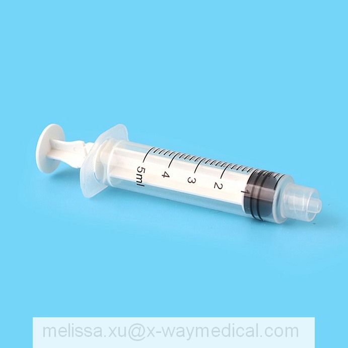 2ml 2.5ml 3ml 5ml 10ml Male luer lock tip Auto Disable Syringes, Latex free Non-allergenic medicine vaccination injection syringe