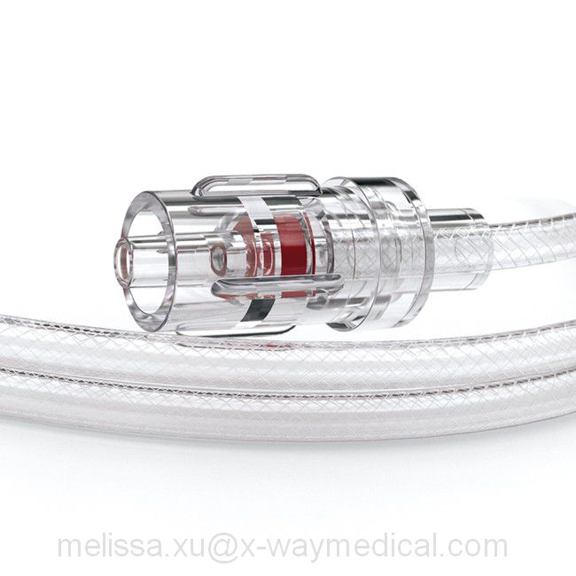 1200psi High pressure connecting tube for DSA injector syringe, 150cm 100cm 180cm 200cm braided extension tube for inflation balloon inflator device 20cm 100cm 150cm 180cm