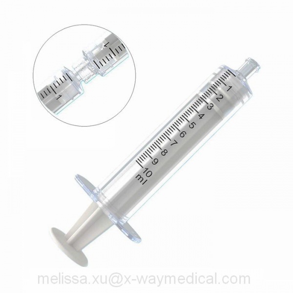 0.5ml 1ml 1.5ml 2ml ml 5ml 6ml male female luer lock connector dental syringe, EDTA gel glue or oral therapy injection dispenser, Veterinary syringes
