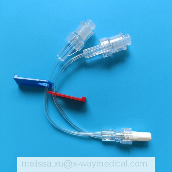 IV extension tube with Needle free connector