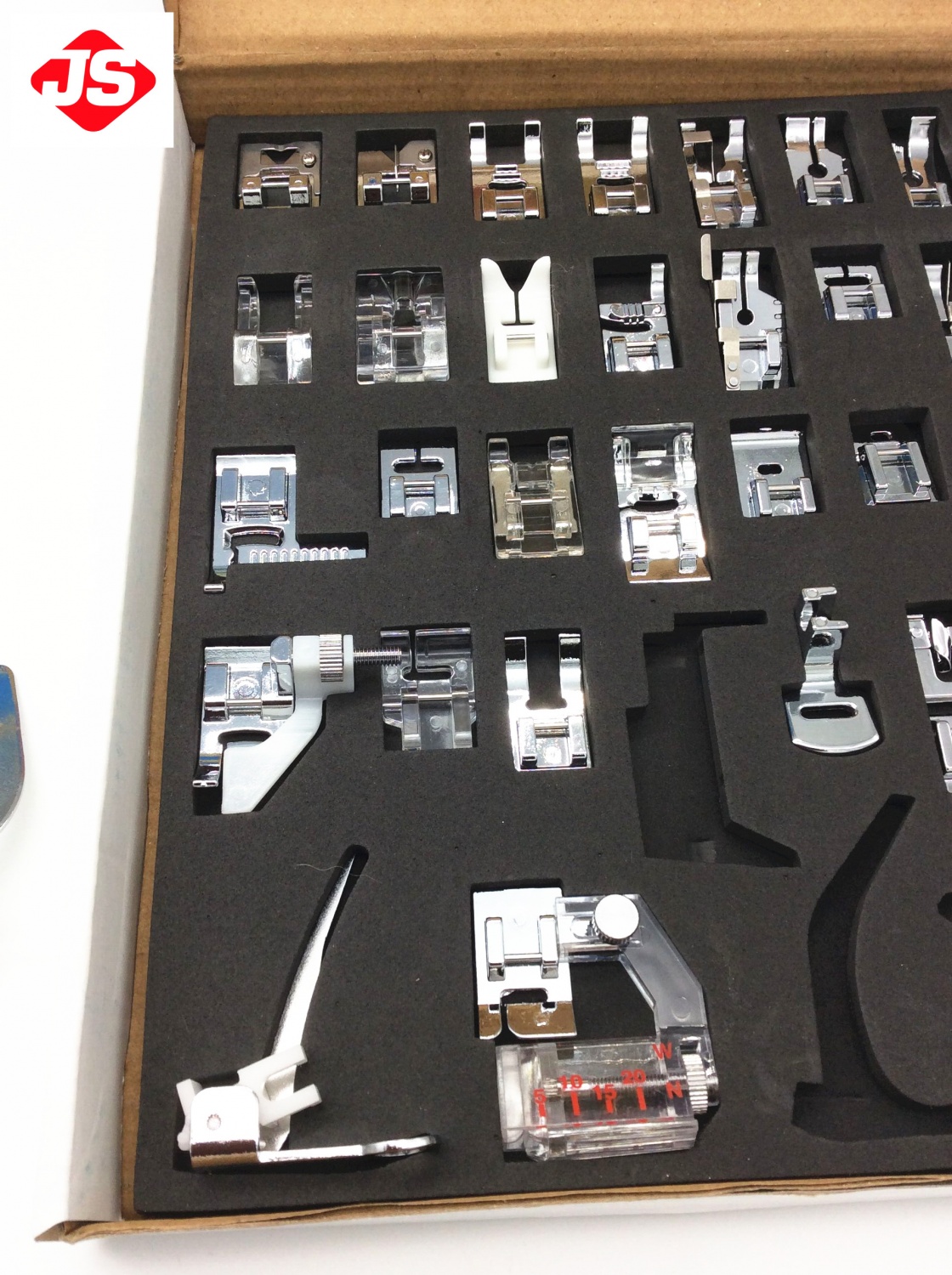 Domestic Household Sewing Machine Presser Foot Feet Kit Set, 32PCS Brother Presser Set