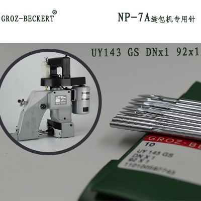 UY143GS  DNx1 92x MY1013 GROZ-BECKERT for Newlong NP-7A Bag closer machine