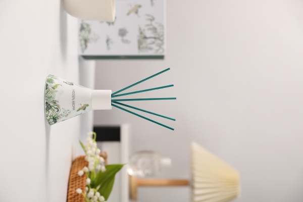 100ml Reed Diffuser Aromatherapy Glass Bottle,Perfume Glass Bottles,Reed Diffuser Rattan Fiber Sticks 