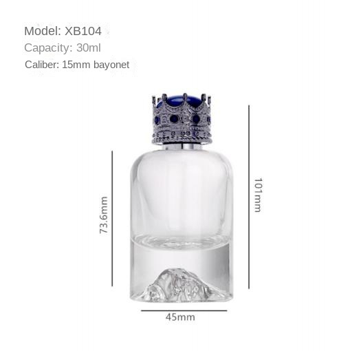 glass bottle manufacture design shape empty perfume bottle with box 30ml 50ml 75ml 100ml luxury glass bottles perfume