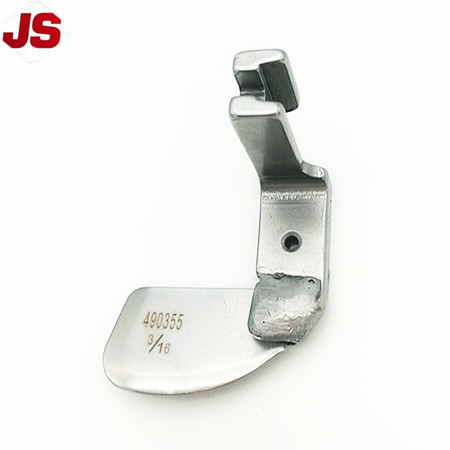 490355 3/16” SINGLE FOLD DOWNTURN HEMMING FOOT for INDUSTRIAL SEWING MACHINE PARTS HIGH QUALITY