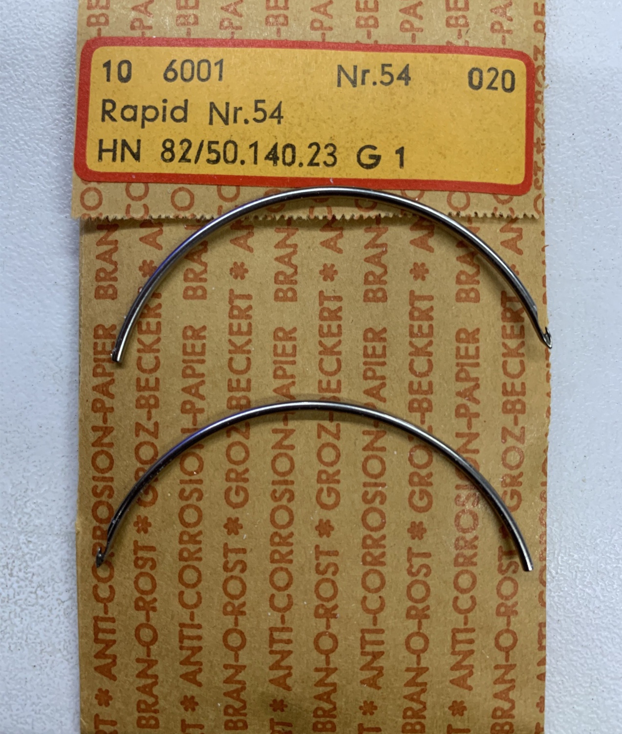 686101 Groz-beckert Needle METWAR 6001 shoe machine needle HN 82/50.140.23 G 1