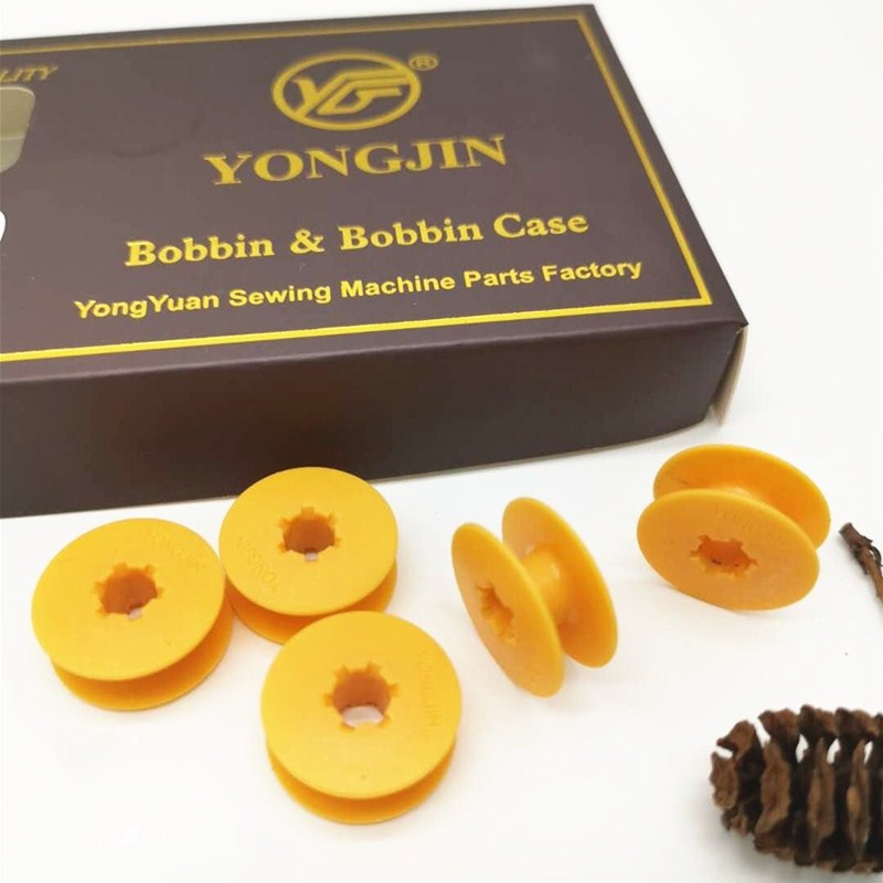 Plastic Bobbin for DDL 8500 8700 9000 Colorful bobbins for Lockstitch sewing machine  parts 