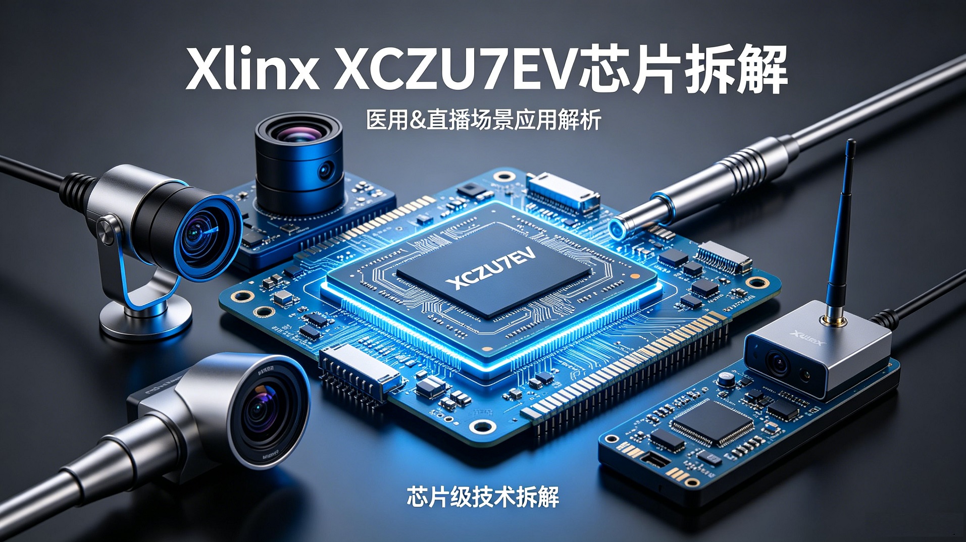 为什么医用内窥镜和直播设备都选它？拆解Xilinx XCZU7EV的爆款密码