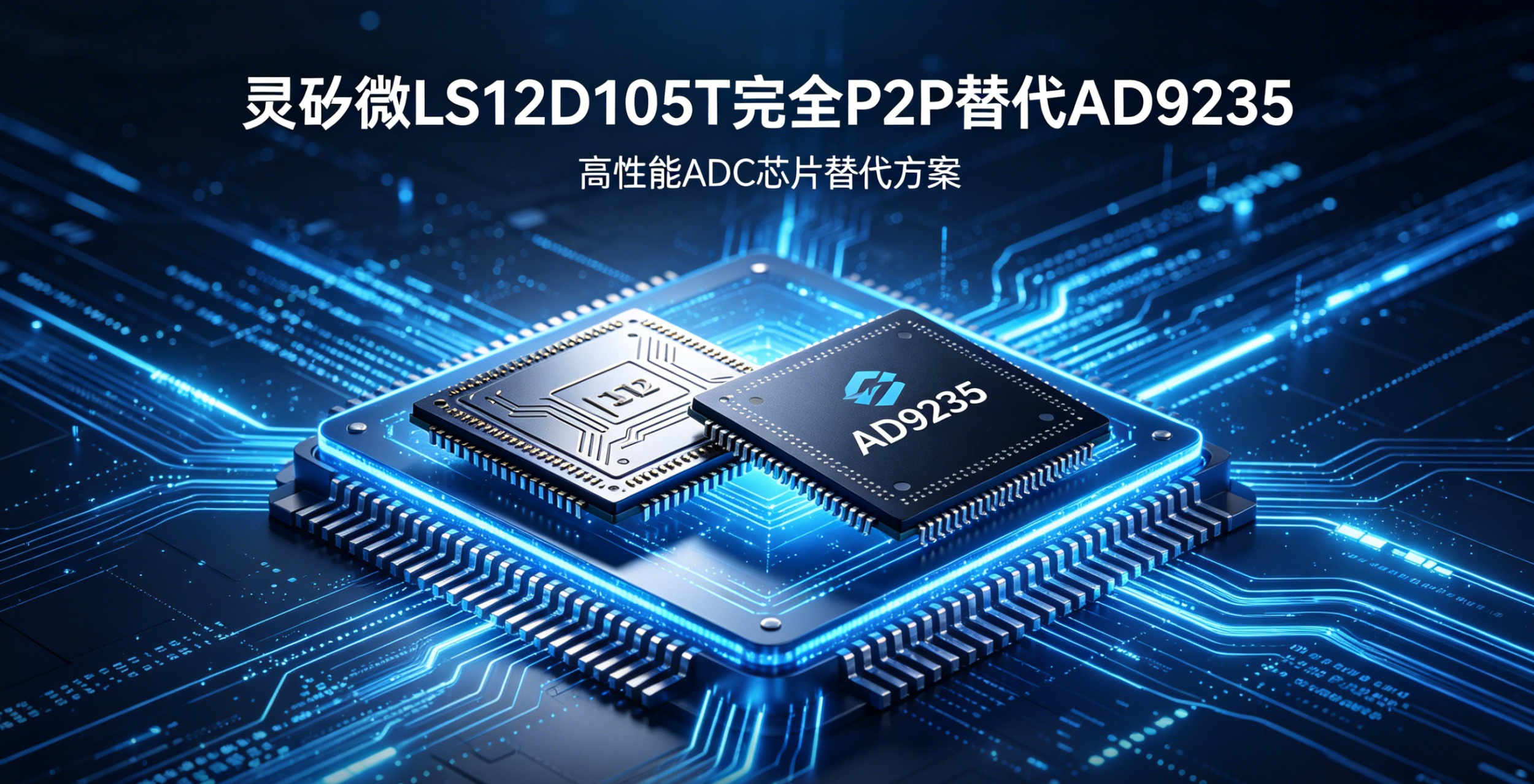 灵矽微LS12D105T完全P2P替代AD9235
