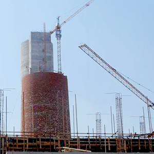 100米新建烟囱