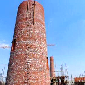 电厂新建砖烟囱