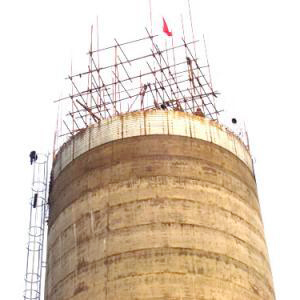新建锅炉烟囱