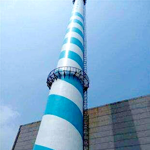 高空烟筒美化