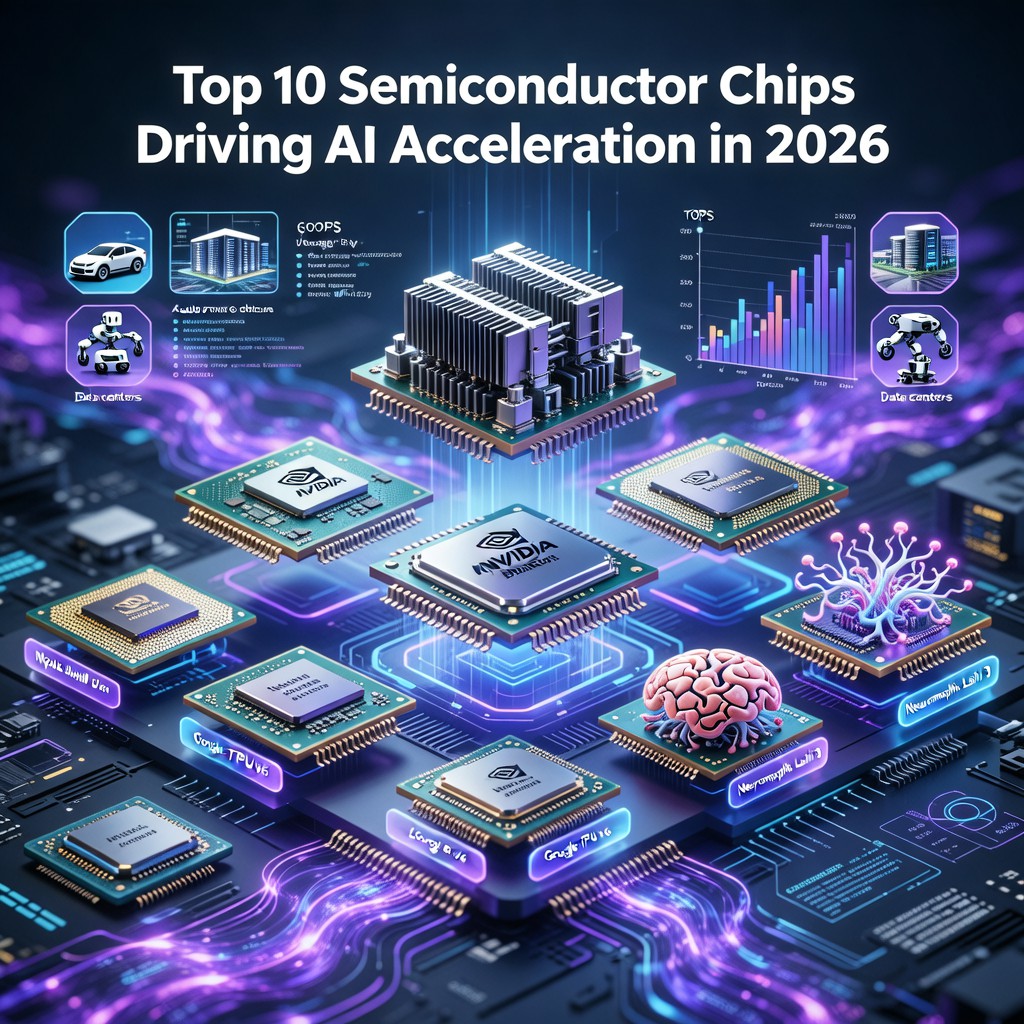 Top 10 Semiconductor Chips Driving AI Acceleration in 2026