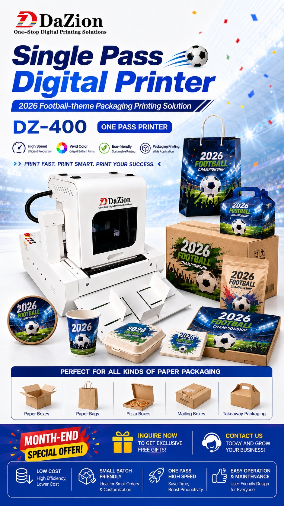 Single Pass Digital Printer