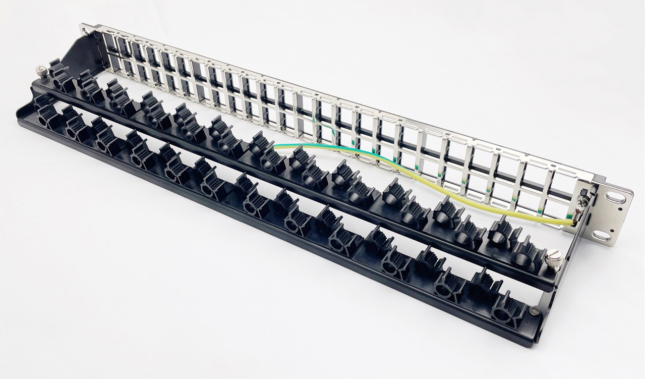 1U 48Port Blank Patch Panel FTP 19