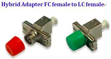 LC female to SC FC ST Female Hybrid Adapter LC female to SC FC ST Female Hybrid Adapter