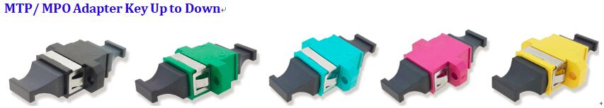 MTP MPO Adapter Key Up to Down flange flangeless MTP MPO Adapter Key Up to Down flange flangeless