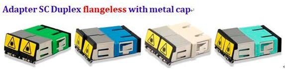 SC metal cap protection Avoid Laser Fiber Optic Adapter SC metal cap protection Avoid Laser Fiber Optic Adapter