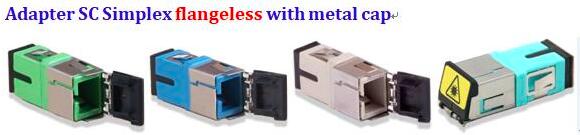 SC metal cap protection Avoid Laser Fiber Optic Adapter SC metal cap protection Avoid Laser Fiber Optic Adapter