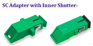SC Inner Shutter Front Shutter Avoid Laser Fiber Optic Adapter SC Inner Shutter Front Shutter Avoid Laser Fiber Optic Adapter