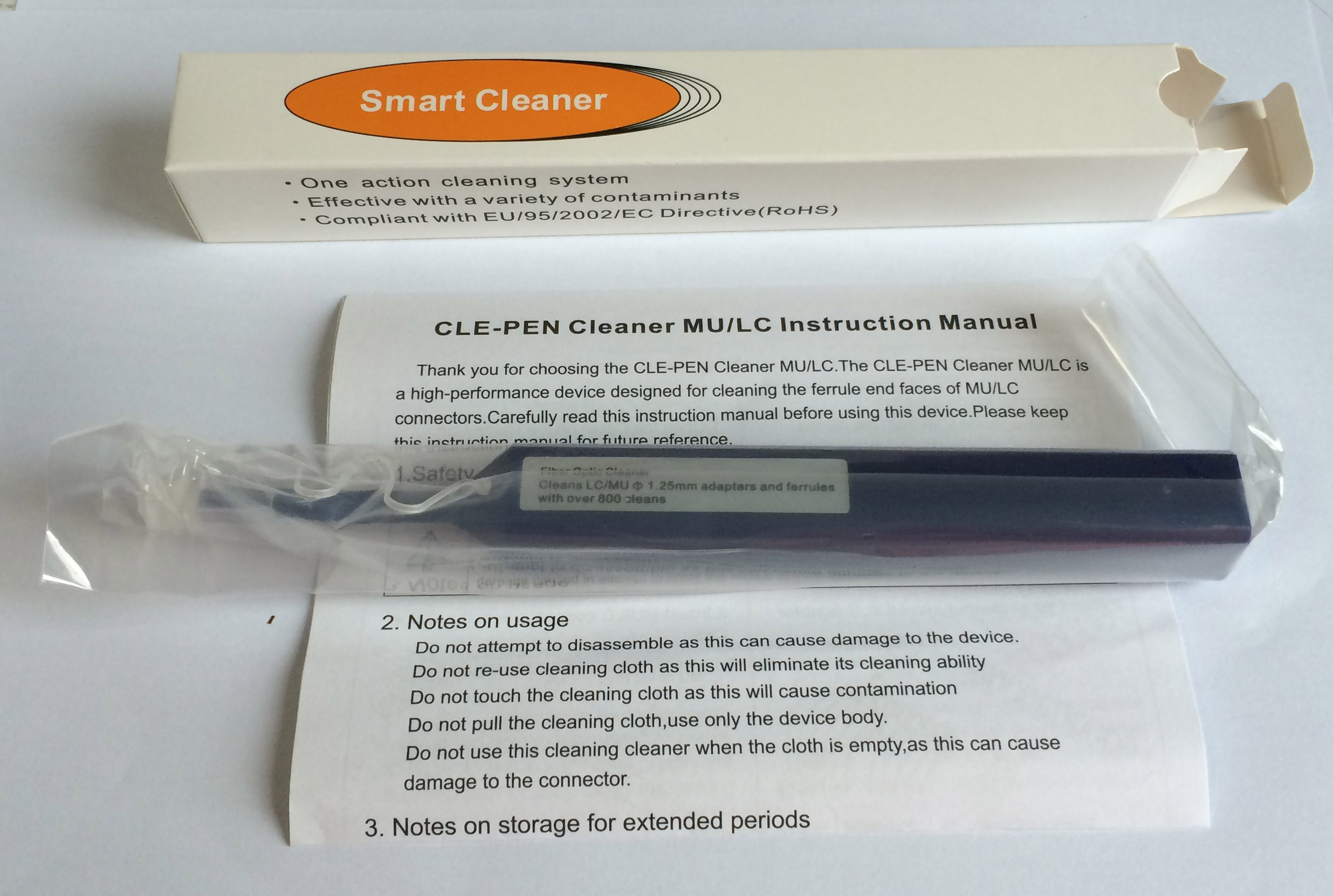 One-Click cleaning pen LC
