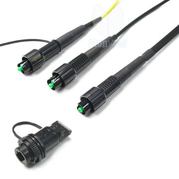 Mini SC waterproof connector