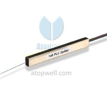 PLC Splitter 1x8 mini module-Steel tube 8f ribbon fiber