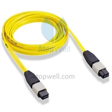 MPO-MPO Patch Cord /Trunk Cable SM 12fibers Flat Ribbon Cable