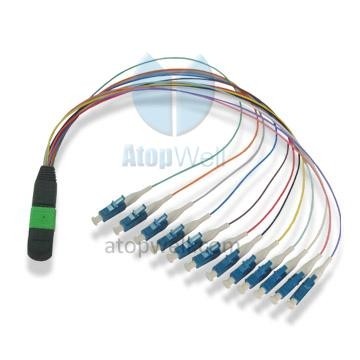 MPO to LC Hydra cable /Break Out Patch cord SM 12fibers