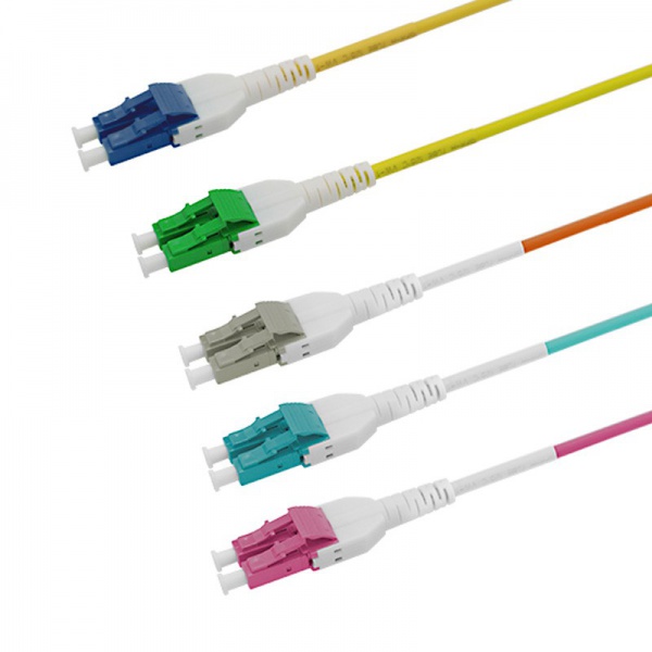 Uniboot LC Fiber optic Patch cord Duplex 3.0 SM OM1 OM2 OM3 OM4 OM5