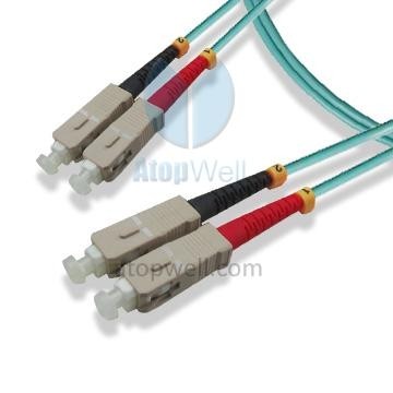 OM3 Fiber optic Patch cord SC to SC Duplex