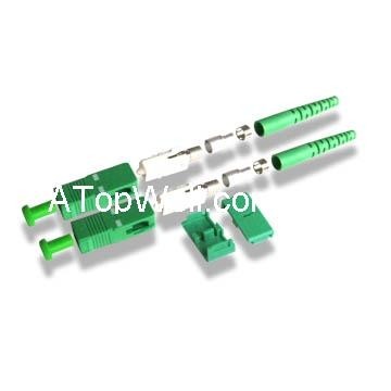SC/APC fiber optic connector duplex SM 3.0
