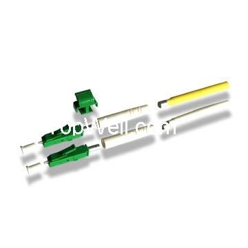 LC/APC fiber optic connector duplex SM 2.0