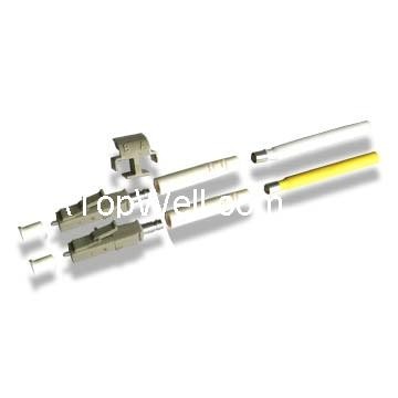 LC fiber optic connector duplex MM 2.0