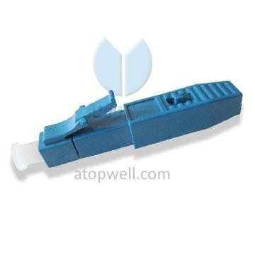 Pre-embedded fiber Quick connector LC/UPC