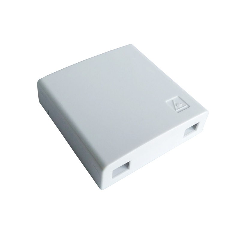 FTTH Terminal box 2Port SC white / TB1-SC2