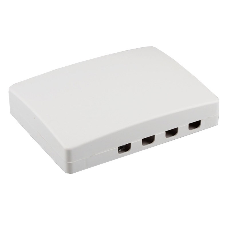 FTTH Terminal box 4Port SC white / TB3-SC4