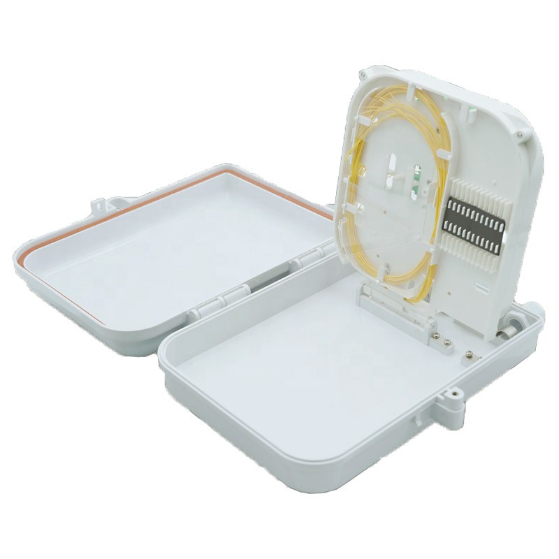 FTTH Distribution box 16Port SC white Outdoor use / DB3-SC16
