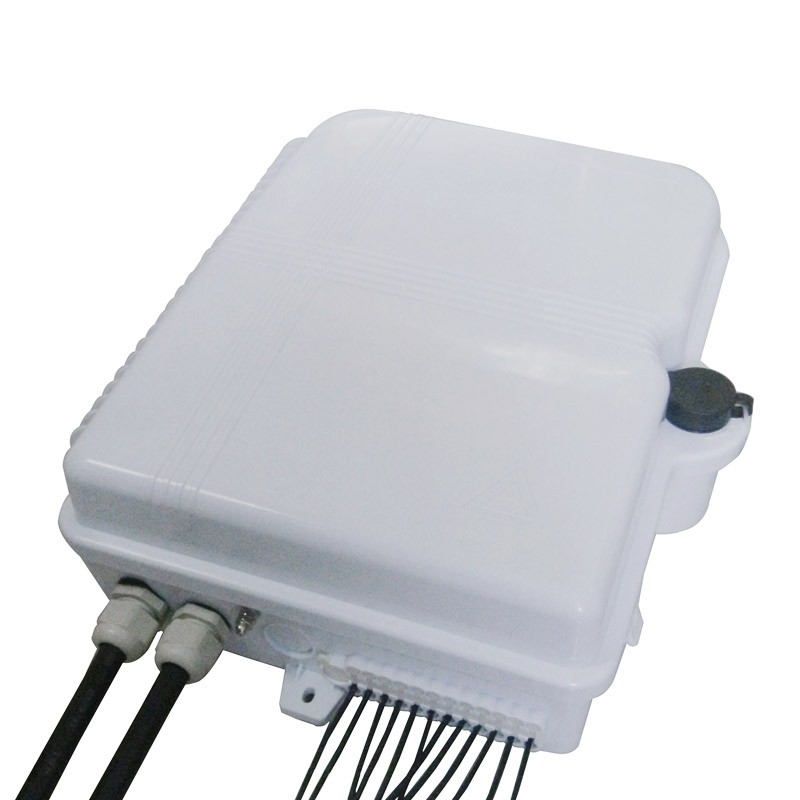 FTTH Distribution box 24Port SC white Outdoor use / DB4-SC24