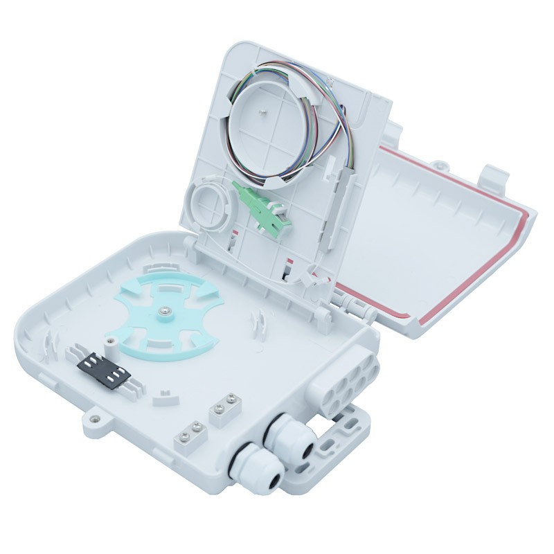  FTTH Distribution box 8Port SC White Outdoor use / DB5-SC8