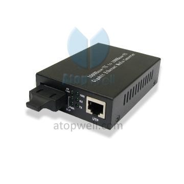 1000Base-TX to 1000 SX Media Converter, MM, 1310nm, 2KM