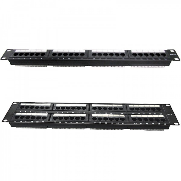 Cat5e / Cat6 UTP Patch Panel 19
