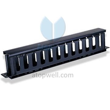 Cable Management 19”Plastic 1U