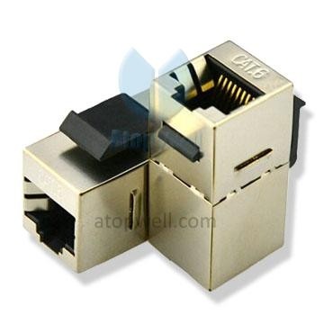 In-Line Coupler FTP Cat5e / Cat6 RJ45-RJ45