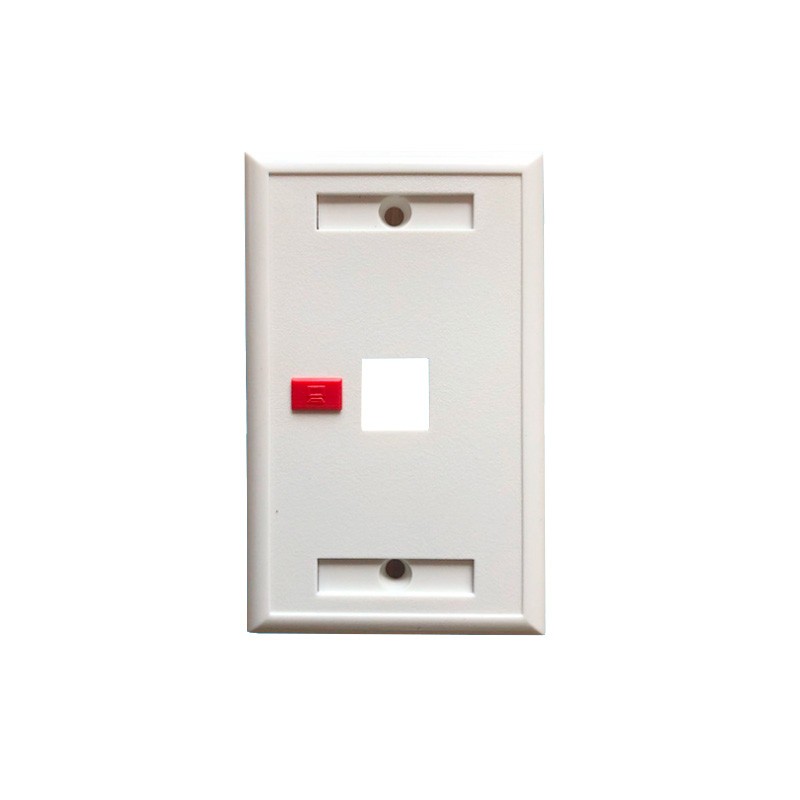Face Plate USA type with Icon 1 2 3 4 6port