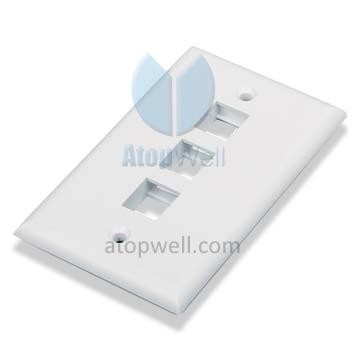 Face Plate USA type 3port